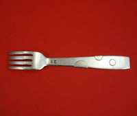 Silver Disk by William Spratling Mexican Sterling Silver Dinner Fork 7 1/8"