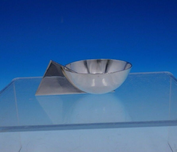 Olle Johanson Sterling Silver Bowl with Triangle Handle Modernistic (#4877)