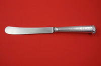 English Georgian Sterling Silver Dinner Knife by MB w/ engraved boar 10"