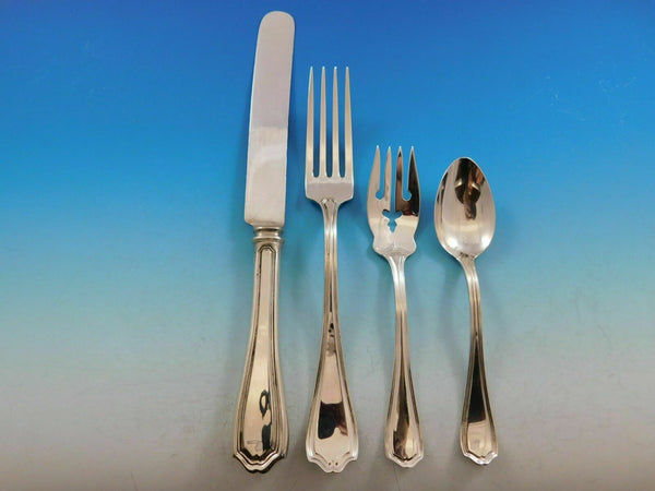 Hepplewhite By Reed and Barton Sterling Silver Dinner Size Place Setting(s) 4pc