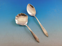 Lady Claire by Stieff Sterling Silver Flatware Set for 12 Service 66 pieces