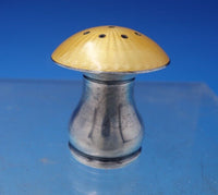 Mushroom by Ela Danish Sterling Silver Enamel Salt Pepper Shaker Set 2pc (#7234)