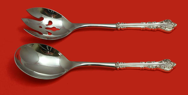 Silver Masterpiece by International Sterling Salad Serving Set 2pc HHWS  Custom