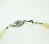 65 Carats Strand of Genuine Natural Opal Beads Necklace (#J5023)