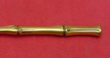 Bamboo Vermeil by Tiffany and Co Sterling Silver Demitasse Spoon 4 1/4" Heirloom