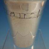 Lafayette Mexican Sterling Silver Cocktail Shaker with Music Notes (#2114)