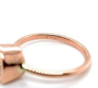 14k Rose Gold 1.11ct Half Moon Genuine Natural Diamond Wedding Set (#J5515)