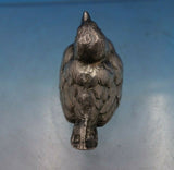 French .950 Silver Figurine Chick / Bird 1 1/4" x 1 5/8" .91 ozt. (#6744)