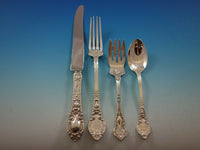 Athenia by Wendell Sterling Silver Flatware Set 8 Service 58 pcs Dinner