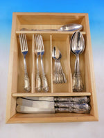 Bruckmann & Sohne 800 Silver Flatware Service for 6 Dinner Set 25 Pcs German