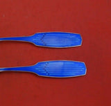 Christmas by A. Michelsen Sterling Silver Fork and Spoon Set 2pc 1961 Organ Pipe