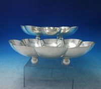 Mexican Mexico Sterling Silver Vegetable Dish Pair Modern 9 1/4" x 6 1/4" #6360