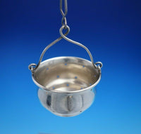 Fradley and Co Sterling Silver Tea Strainer Bucket French Style #3119 (#4526)