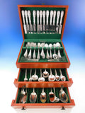 Baltimore Rose by Schofield Repousse Sterling Silver Flatware Set 144 pc Dinner