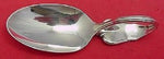 Grand Colonial by Wallace Sterling Silver Baby Spoon Bent Handle Custom Made