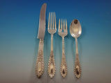 Gadroonette by Manchester Sterling Silver Flatware Set for 8 Service 40 pieces
