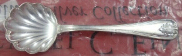 Foglia aka Leaf by Schiavon Italy Sterling Silver Sugar Spoon Shell 4 3/4" New