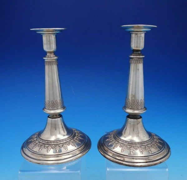 Federal Cotillion by Frank Smith Candlestick Pair 9" x 5 1/4" #H52-1 (#4404)
