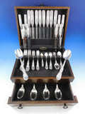 Chrysanthemum by Tiffany Sterling Silver Flatware Set 8 Service 66 pcs Dinner