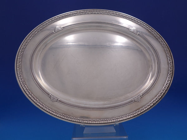 Shamrock V by Gorham Sterling Silver Serving Tray Oval #A41516 16 inch (#6845)