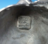 Egidio Broggi Milano Italian Sterling Silver Clam Shell GW Interior Lrg (#5137)