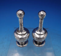 Thomas Alfred Skiner English Victorian Sterling Salt Pepper Shakers (#6817-2)