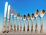 Les Cinq Fleurs by Reed & Barton Sterling Silver Flatware Set Service 145 pcs