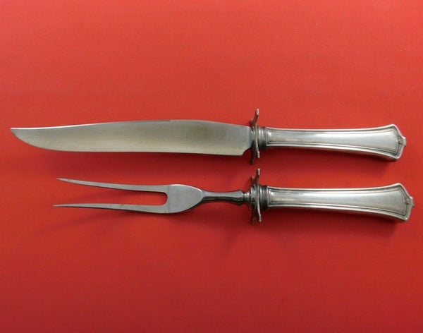 America by Wallace Sterling Silver Steak Carving Set 2-Piece HH WS 10 1/4"