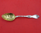 Les Cinq Fleurs by Reed and Barton Sterling Silver Berry Spoon GW Foliage Bowl