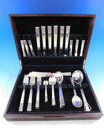 Parallel by Georg Jensen Sterling Silver Flatware Set Service 45 pcs Dinner