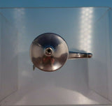 Swedish Sterling Silver Salt and Pepper Shaker Pair Viking Horn Shape (#4766)