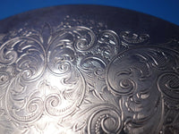 F.H. English Sterling Silver Trivet 7 1/2" Diameter Vintage (#6020)