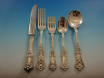 New Kings by Roden Canada Sterling Silver Flatware Set For 8 Service 40 Pcs