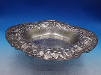 Gorham Sterling Silver Vegetable Bowl with Wide Floral Border #A240M (#6915)