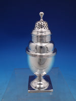 English Georgian Sterling Silver Muffineer London 1810 by Stephen Adams (#7070)