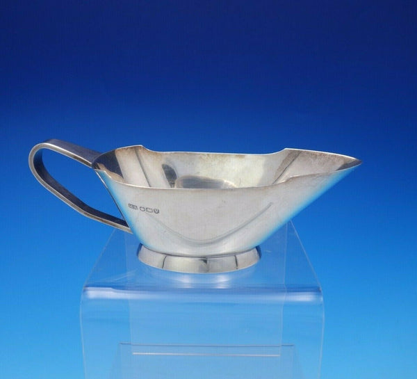 Atkin Bros English Sterling Silver Gravy Boat / Sauce Boat Circa 1963 (#3685)