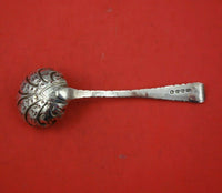 English Georgian Sterling Silver Sugar Sifter Ladle Hand Chased London 1813