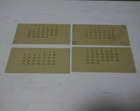 Faneuil by Tiffany and Co Sterling Silver Calendar with Glass (#3452)
