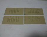 Faneuil by Tiffany and Co Sterling Silver Calendar with Glass (#3452)