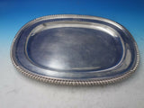 English Georgian Sterling Silver Platter Oval 19 1/2" 1821 London (#6330)