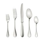 Perles by Christofle Paris France Silver Plated 5-pc Place Setting Dinner New