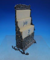 Shiebler Sterling Silver Calendar with Month and Day Cards Cast #3612 (#6745)
