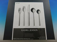 New York by Georg Jensen Stainless Steel Flatware 5 Piece Place Setting New