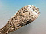 Chrysanthemum by Tiffany Sterling Silver Stuffing Spoon with Button 12 1/2"