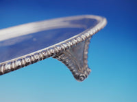 English Sterling Silver Round Salver Tray Georgian c1805 8 7/8" Antique (#3594)