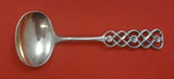 Ringebu by David Andersen Norwegian .830 Silver Sugar Spoon Oblong Bowl 4 3/4"