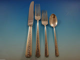 Rambler Rose by Towle Sterling Silver Flatware Set 8 Service 63 Pcs Dinner Size