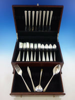 Royal Satin by Wallace Sterling Silver Flatware Set for 8 Service 36 pcs Modern