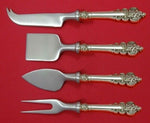 Botticelli by Frank Whiting Sterling Silver Cheese Serving Set HHWS 4pc Custom