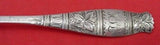 Gem Leaf by Whiting Sterling Silver Berry Spoon Brite-Cut 8 1/2"